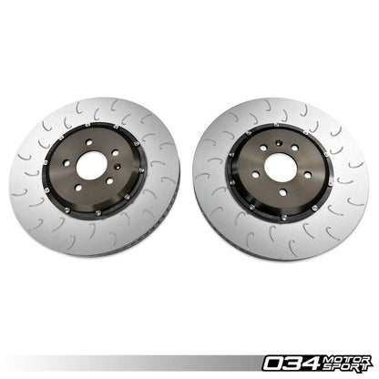 034Motorsport 2-piece Floating Front Brake Rotor Upgrade Kit - B9/B9.5 RS5