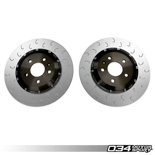 034Motorsport 2-piece Floating Rear Brake Rotor Upgrade Kit - B9/B9.5 RS5