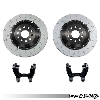 034Motorsport 350mm 2-Piece Floating Rear Disc Upgrade - MQB