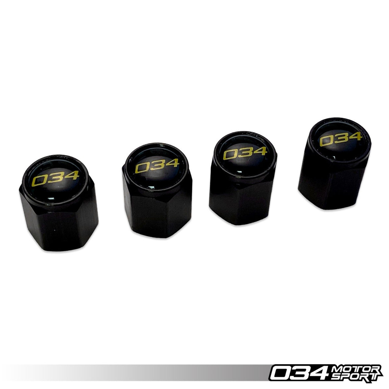 034Motorsport Aluminum Valve Stem Cap Set