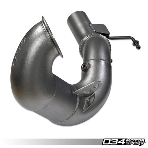 034Motorsport Cast Stainless Steel Performance Downpipe - A3 8V / Golf 7 GTI 2WD EA888 Gen 3 1.8T/2.0T