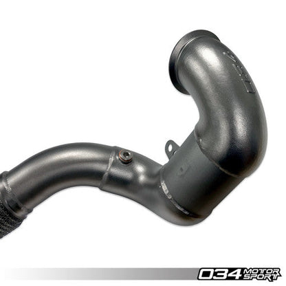 034Motorsport Cast Stainless Steel Performance Downpipe - A3 8V / Golf 7 GTI 2WD EA888 Gen 3 1.8T/2.0T