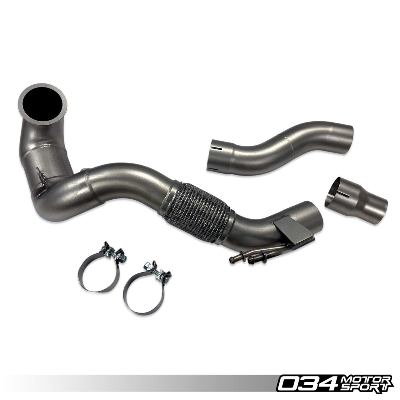 034Motorsport Cast Stainless Steel Performance Downpipe - S3 8V / Golf 7 R 4WD