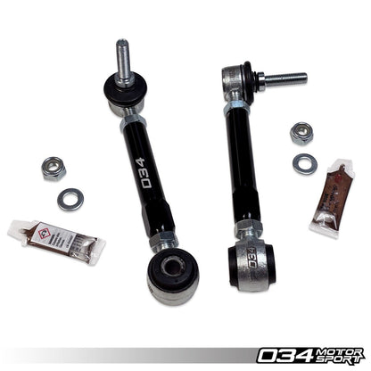 034Motorsport Dynamic + Adjustable Front Anti Roll Bar Links - B8/B9 Audi