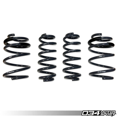 034Motorsport Dynamic+ Lowering Springs for S3 8V Non Magride