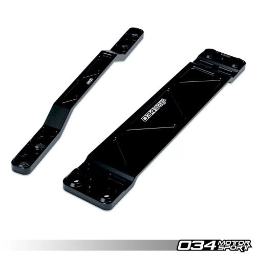 034Motorsport X-Clear Driveshaft Tunnel Brace - FWD MQB and MQB EVO