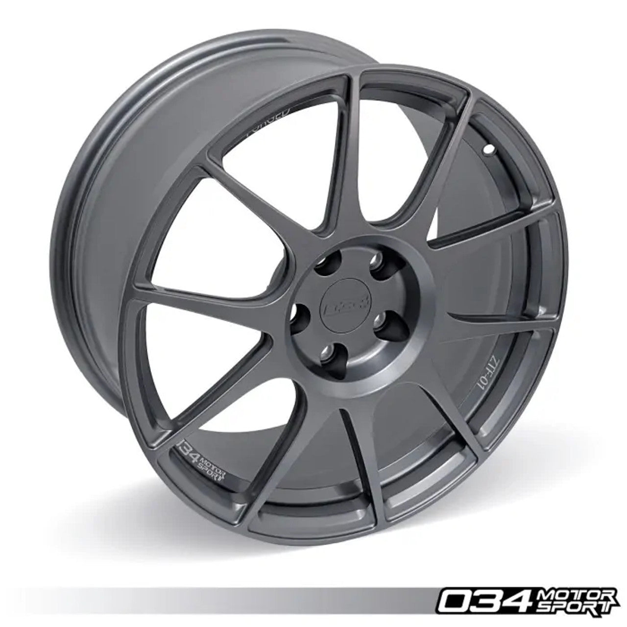 034Motorsport ZTF-01 Forged Wheels, 18x8.5 ET45, 57.1mm Bore