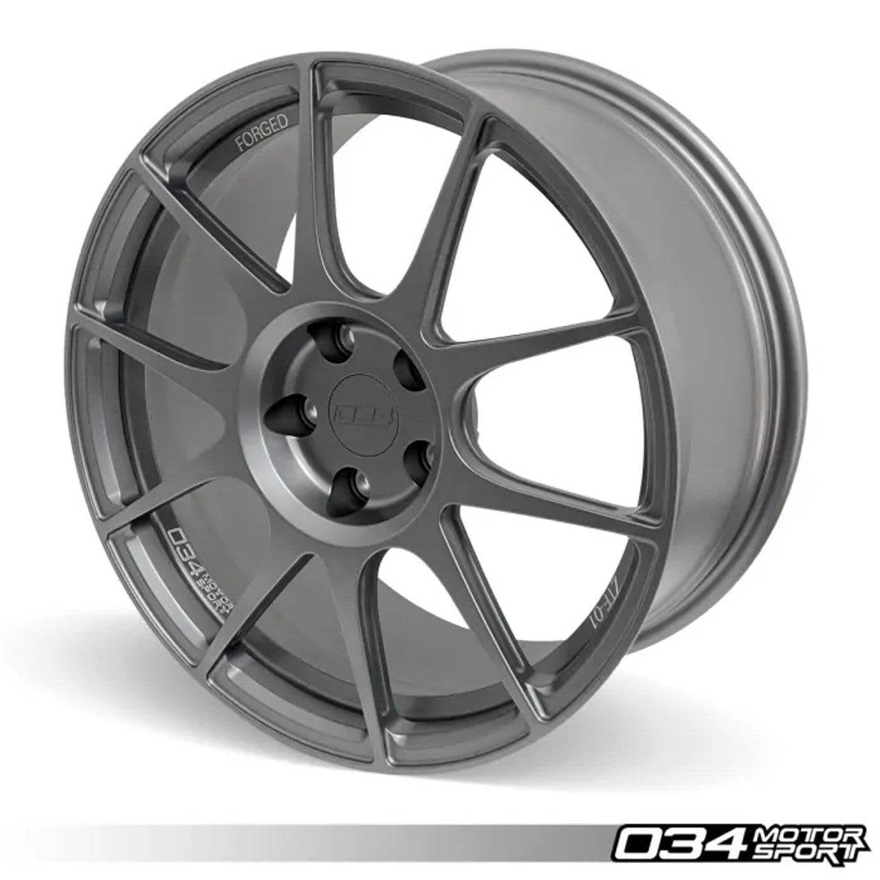 034Motorsport ZTF-01 Forged Wheels, 18x8.5 ET45, 57.1mm Bore