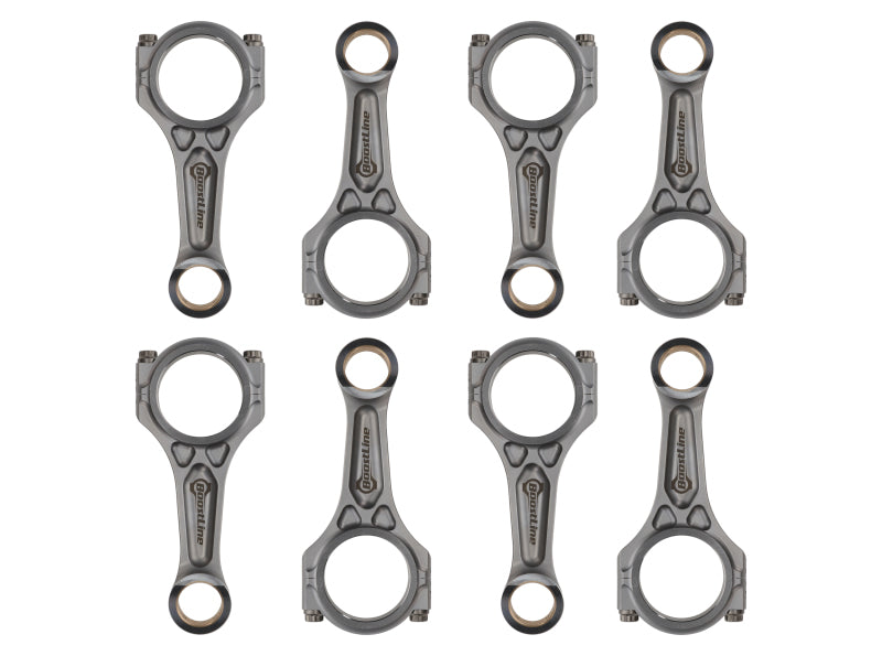 BoostLine 01-10 (11-12 LML) GM Duramax 6.6L Diesel 6.418in Connecting Rod Kit Tapered Pin End