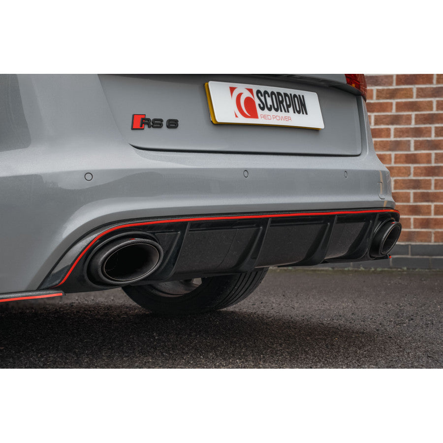 Audi RS6 C7 170 x 120mm Carbon Fibre Ascari RS trim (pair) - Dark Road Performance