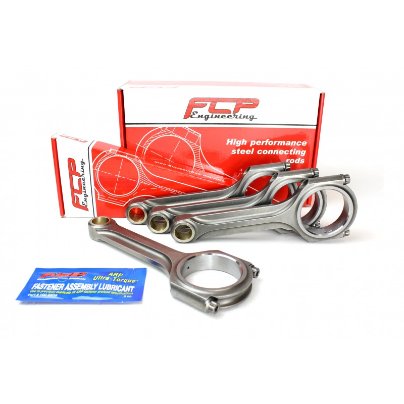 Audi / VW 1.8 2.0 8V, 2.0 16V ABF 2E FCP X beam steel connecting rods 159mm