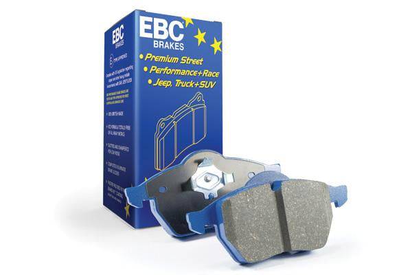 EBC BMW E84 E89 E90 E92 Bluestuff NDX Trackday Front Brake Pads - ATE Caliper (Inc. 325i, 330i, X1 28i & Z4 35i) - Motorsport Calibrations