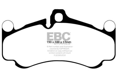 EBC BMW F10 F11 Redstuff Sport Front Brake Pads - ATE Caliper (Inc. 520i, 525i, 528i & 530i) - Motorsport Calibrations