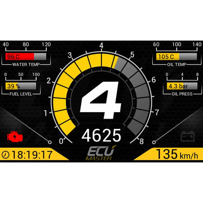 Ecumaster ADU Race Dash ADU5 - Dark Road Performance