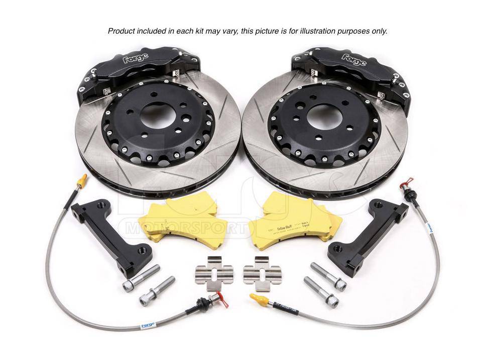 Forge Audi VW 330mm Front Brake Kit (Inc. MK6 Golf, 8P A3, 8J TT) - Motorsport Calibrations