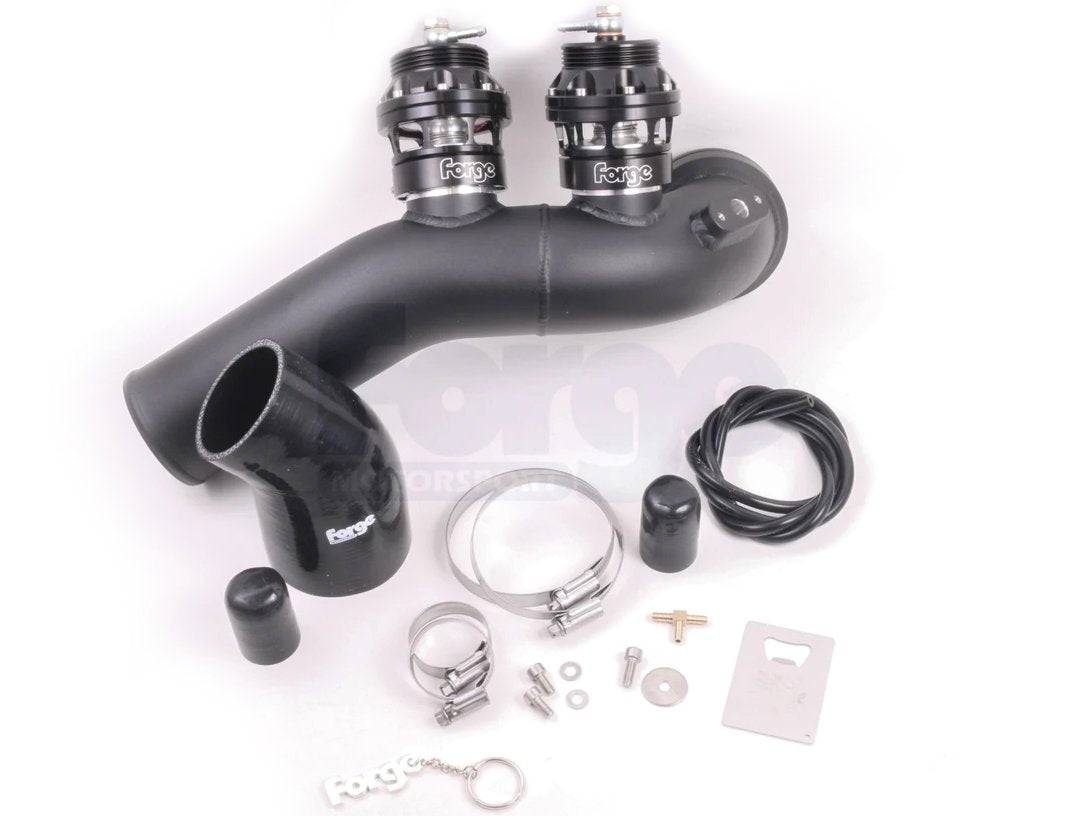 Forge BMW N54 Chargepipe with Twin BOV 335i - Motorsport Calibrations