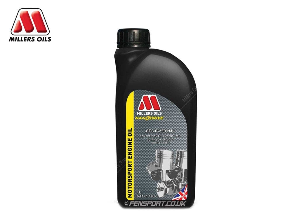 Millers - NanoDrive Fully Synthetic Engine Oil With Nano Tech - CFS 0w30 NT - 1 Litre - Motorsport Calibrations