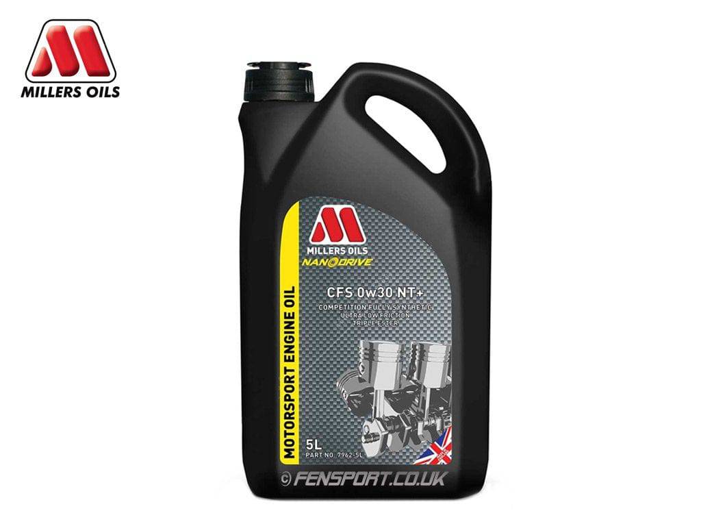 Millers - NanoDrive Fully Synthetic Engine Oil With Nano Tech - CFS 0w30 NT+ - 5 Litre - Motorsport Calibrations