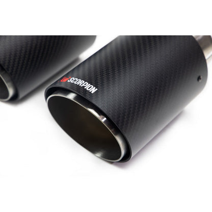 Scorpion Ascari Carbon Fibre Tips - Dark Road Performance