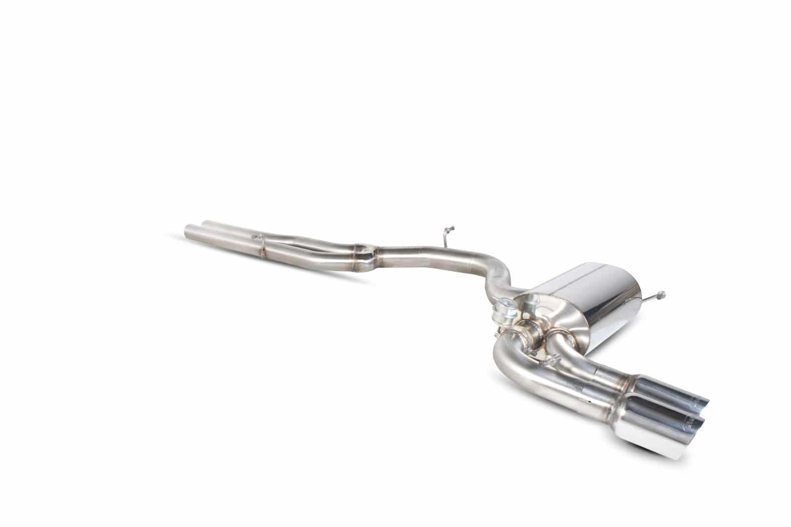 Scorpion Audi RS3 8P (2011-2012) Non-Resonated Secondary Cat-Back Exhaust - Dark Road Performance