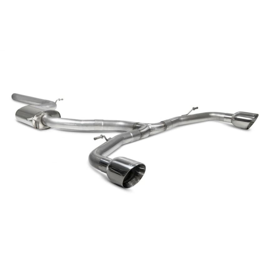 Scorpion GPF-back Exhaust System - Golf MK8 GTI - Dark Road Performance