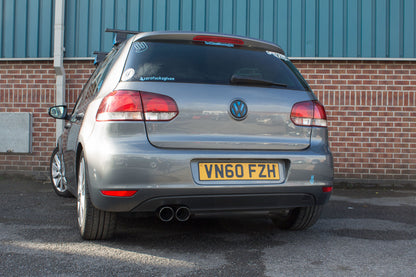 Scorpion VW Golf MK6 GT 2.0TDI (2009-13) Non-Resonated Cat-Back System - Dark Road Performance