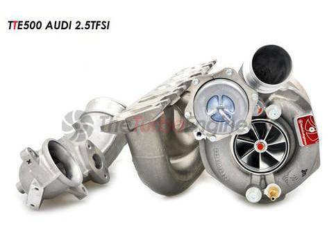 TTE Audi 2.5TFSI Hybrid Turbocharger Upgrade TTE500+ 8J TTRS, 8P/8V RS3 & 8U RSQ3