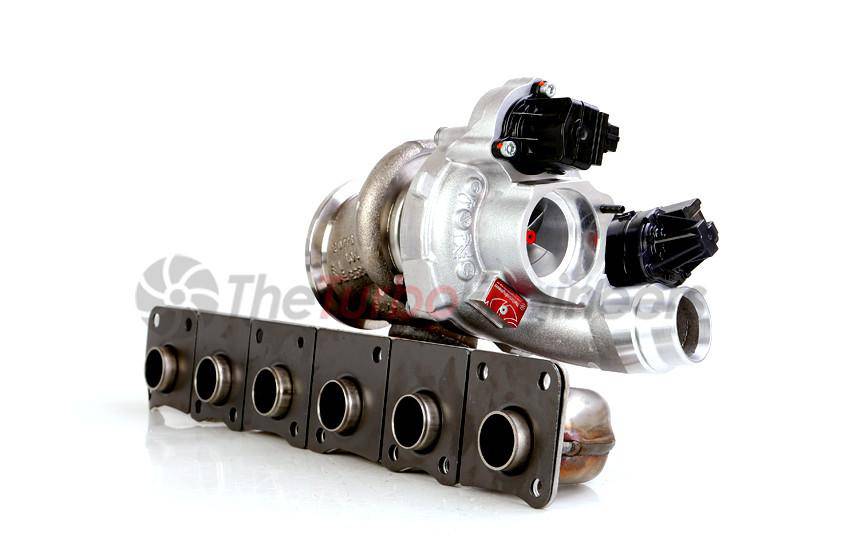 TTE BMW N55 Turbocharger Upgrade TTE550 Electronic Wastegate M2, M135i, M235i, 335i & 435i