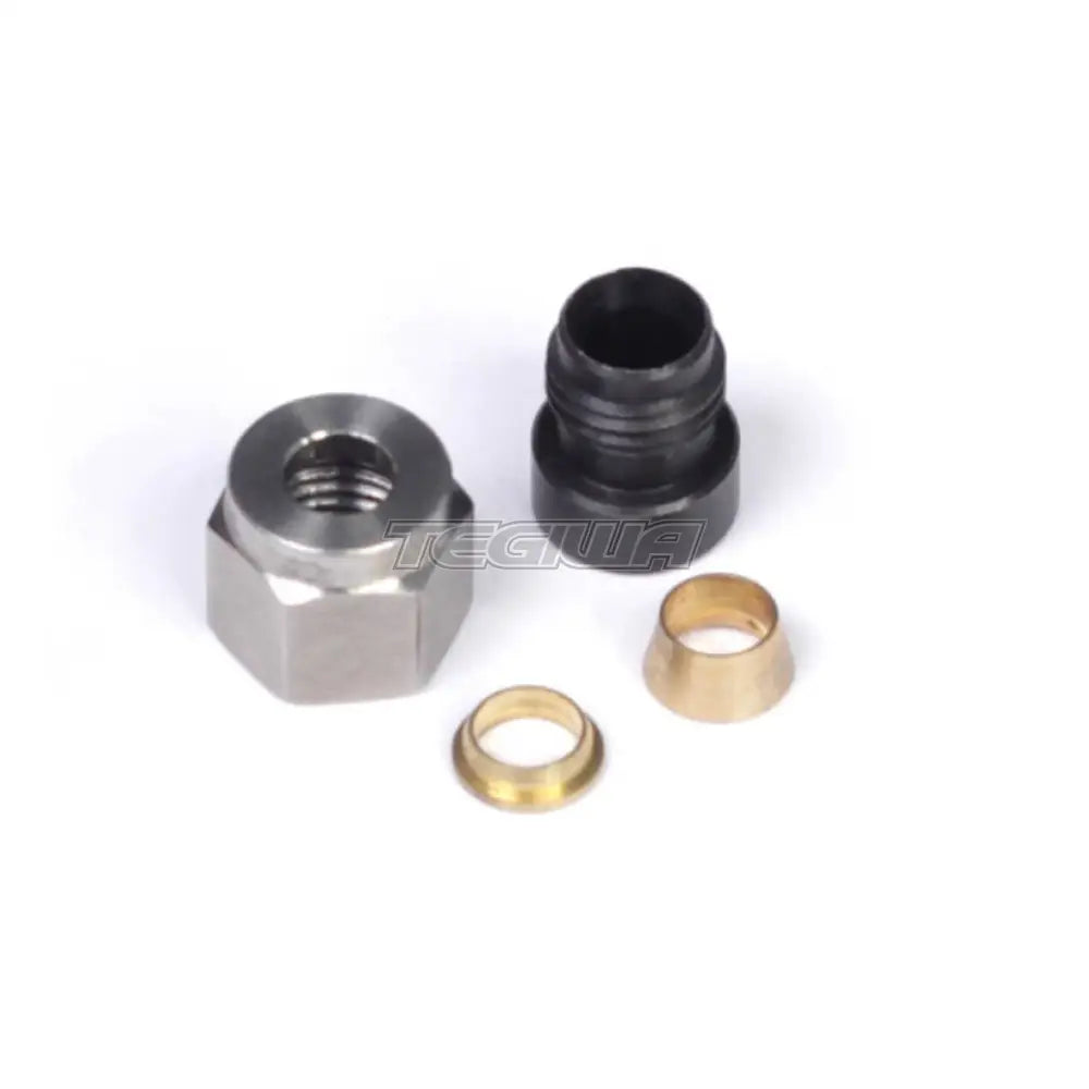 Haltech 1/4in Mild Steel Weld-on Kit - Inc Nut And Ferrule