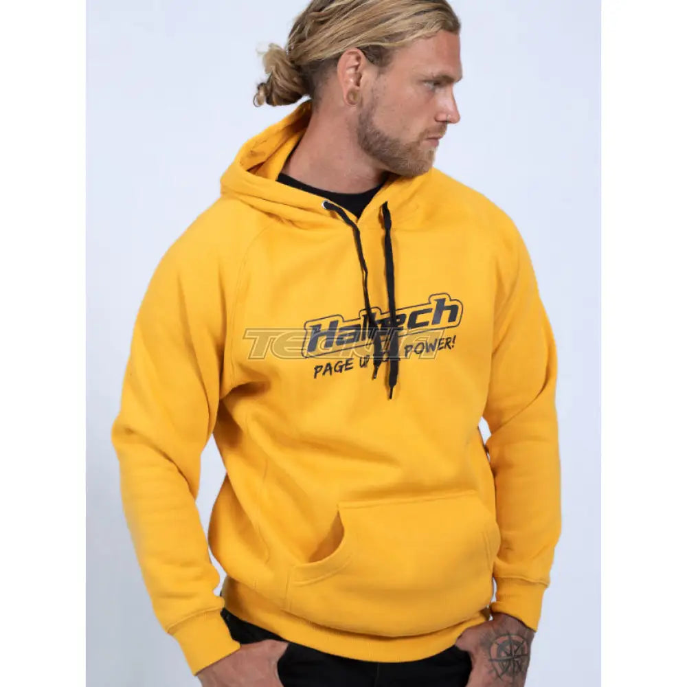 Haltech "Classic" Hoodie Yellow