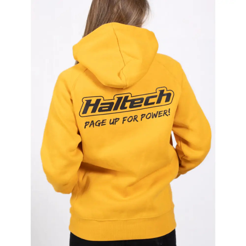 Haltech "Classic" Hoodie Yellow