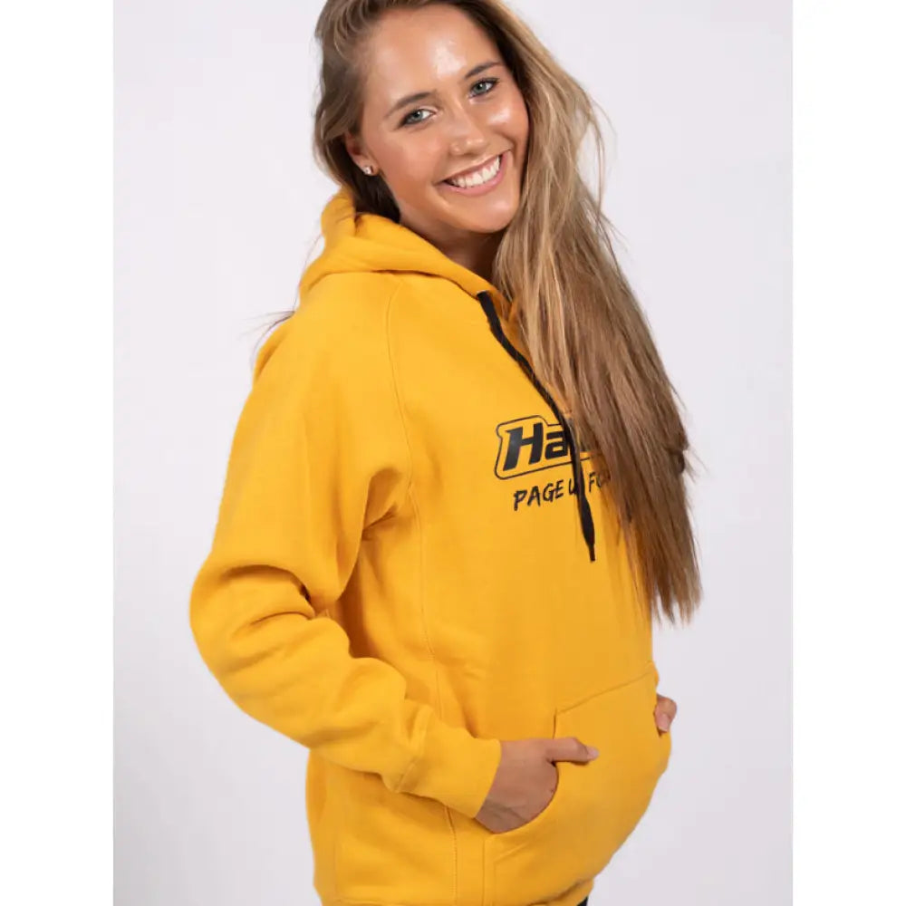 Haltech "Classic" Hoodie Yellow