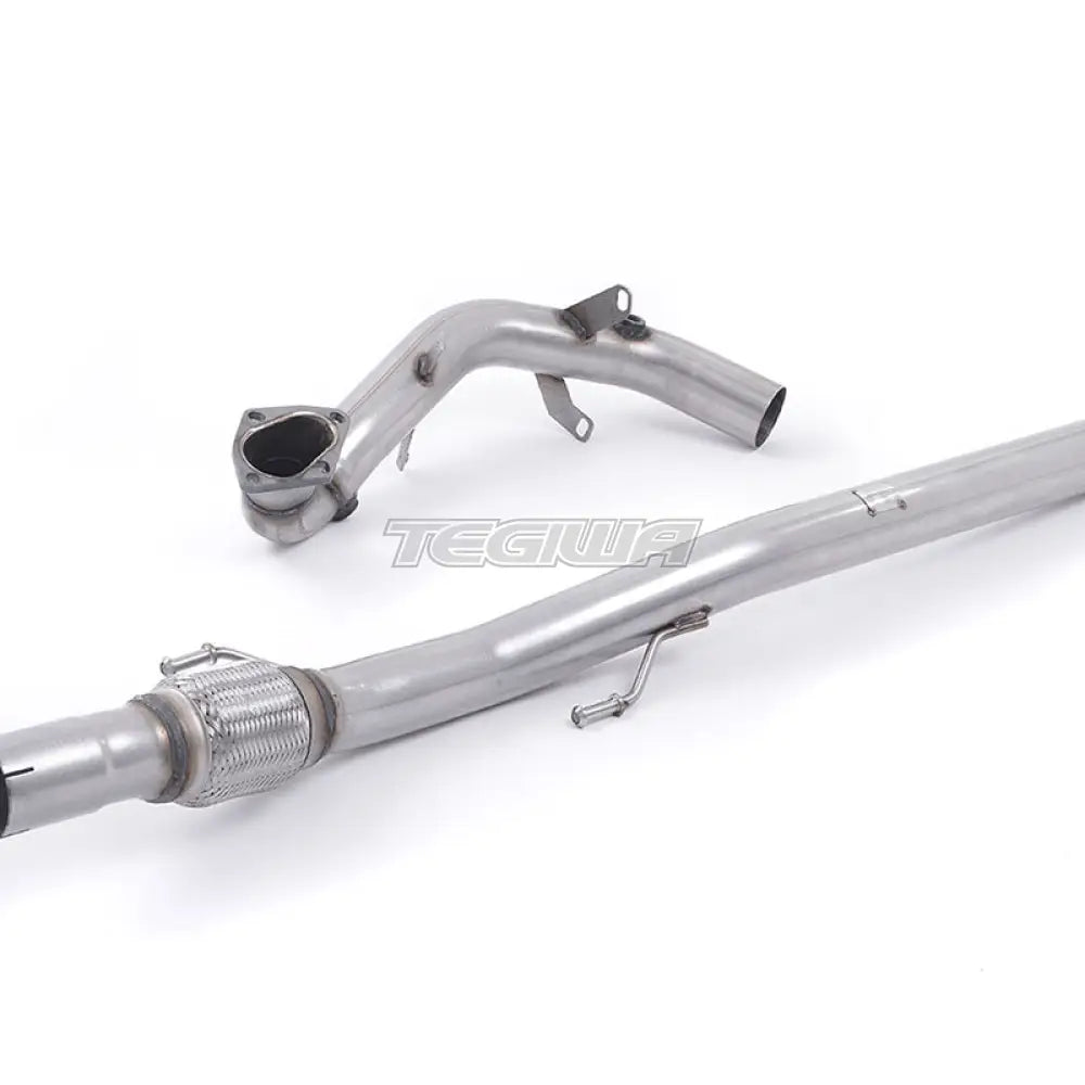 Milltek Audi A1 1.4 TFSI S line 185PS S tronic 2010-2015 Large-bore Downpipe and De-cat Exhaust