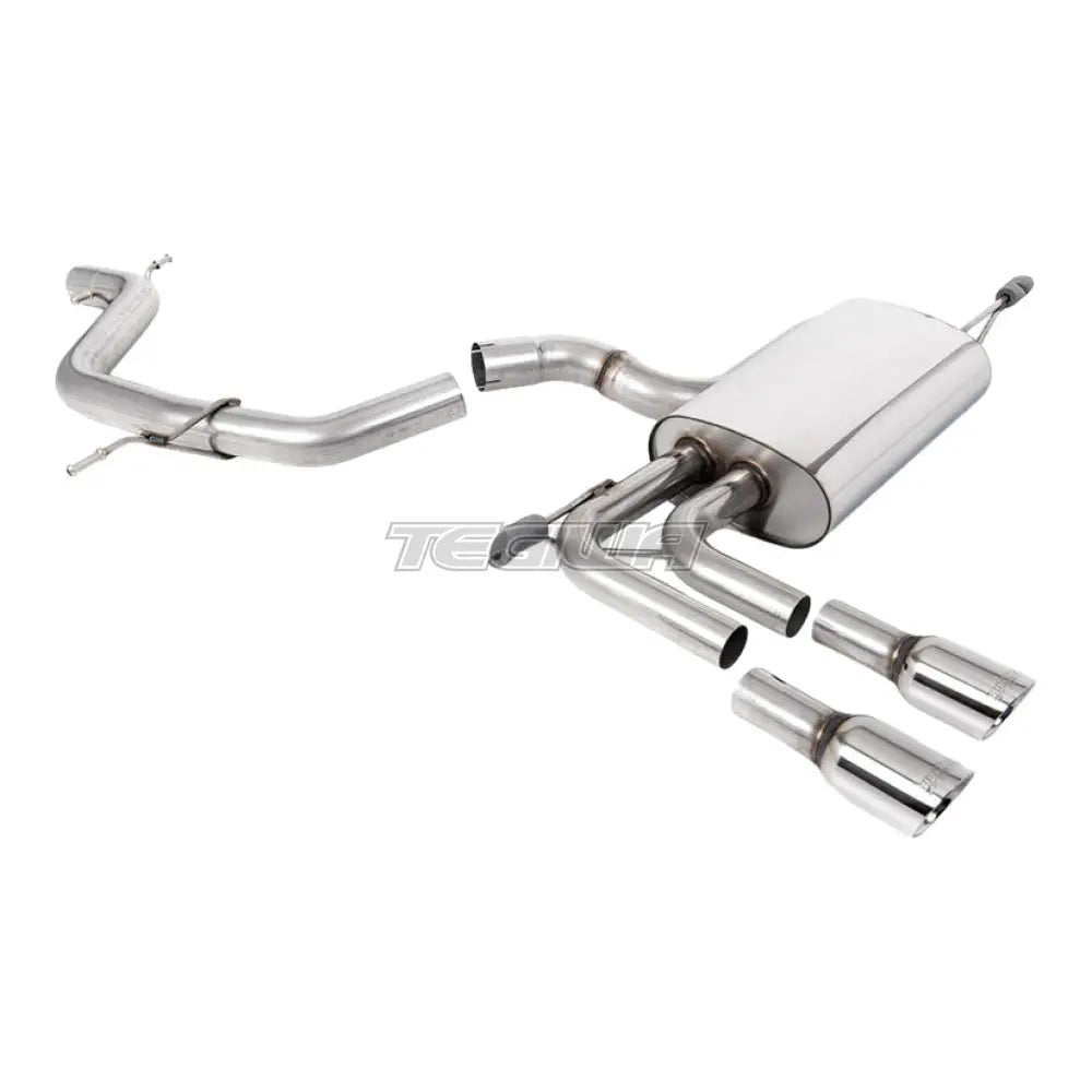 Milltek Audi A3 2.0T FSI 2WD 5 Door Sportback 2003-2012 Cat Back Exhaust