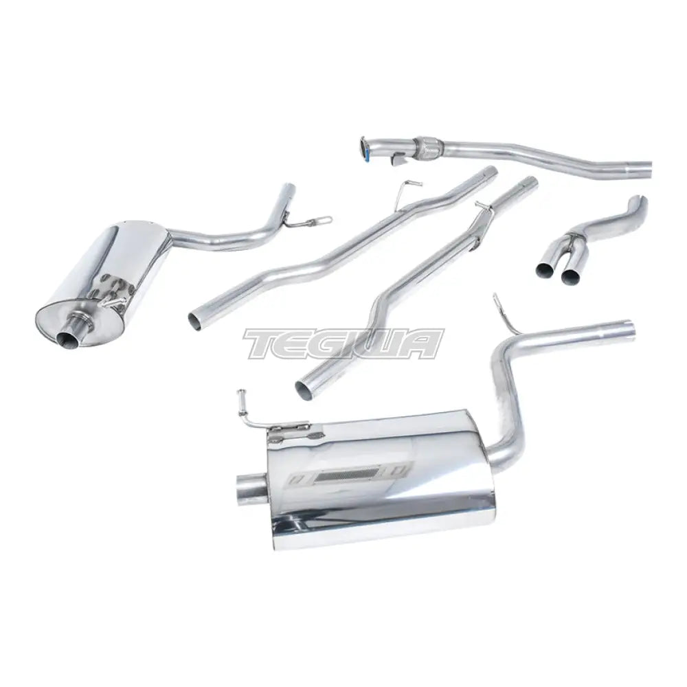 Milltek Audi A4 1.8T B6 quattro Cabriolet 2001-2005 Cat-back Exhaust