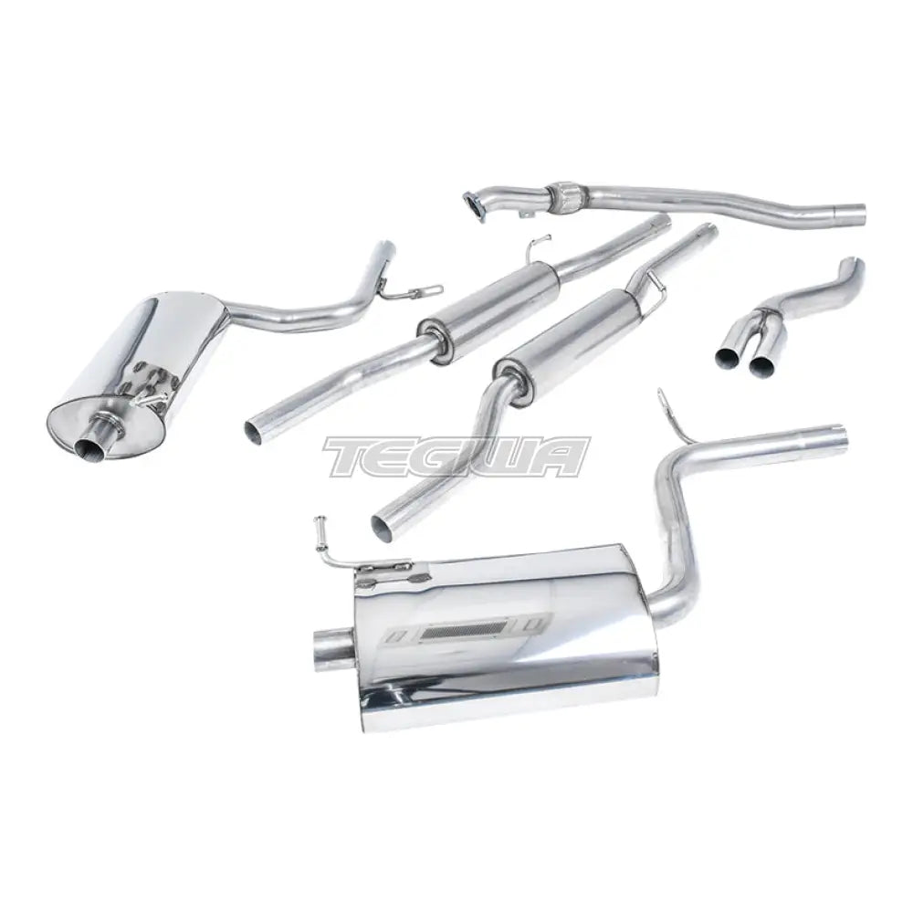 Milltek Audi A4 1.8T B6 quattro Cabriolet 2001-2005 Cat-back Exhaust