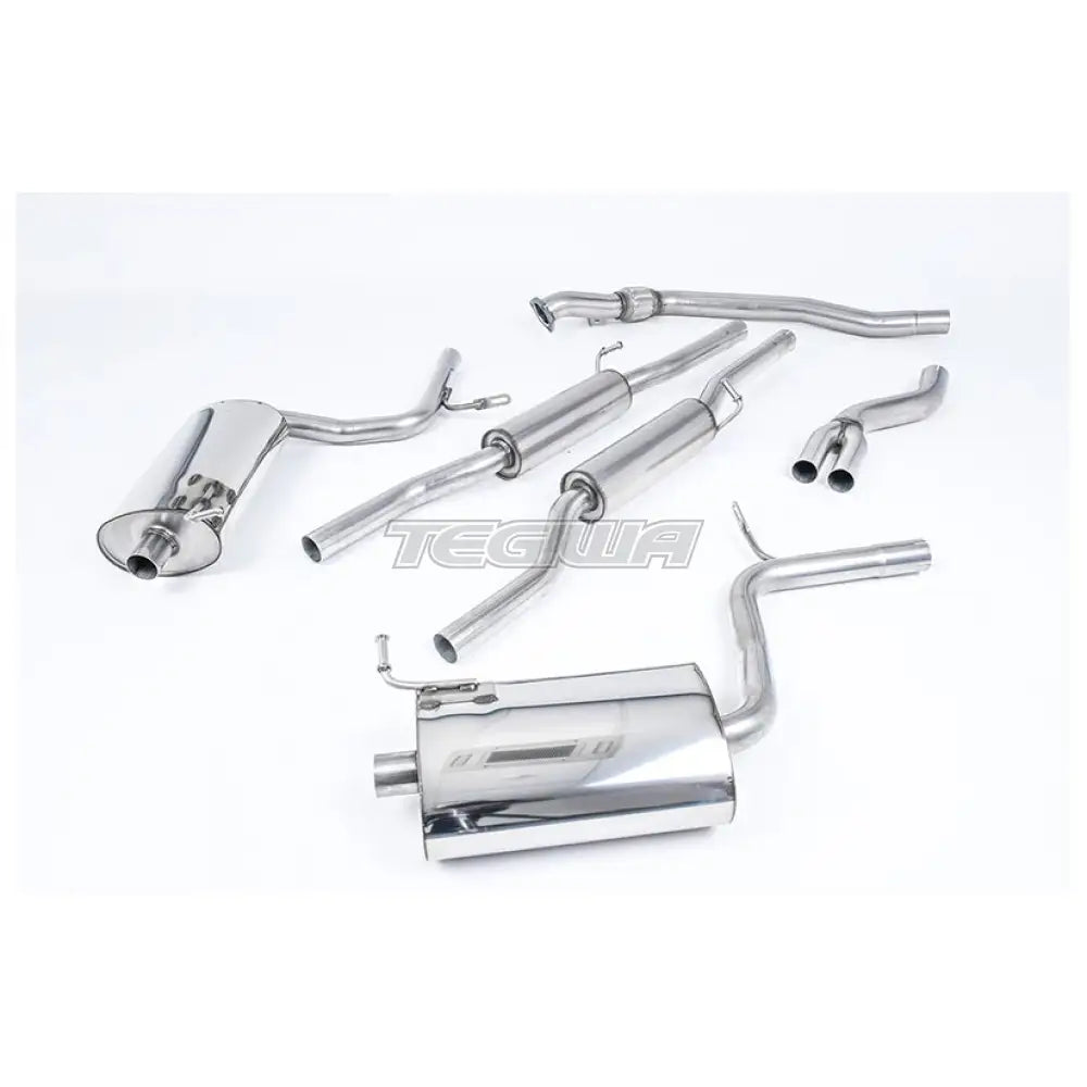 Milltek Audi A4 1.8T B6 quattro Saloon - Avant 190BHP (6 speed) 2003-2005 Cat-back Exhaust