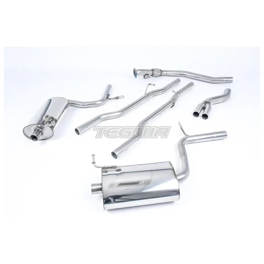 Milltek Audi A4 1.8T B7 quattro Saloon - Avant 2005-2008 Cat-back Exhaust