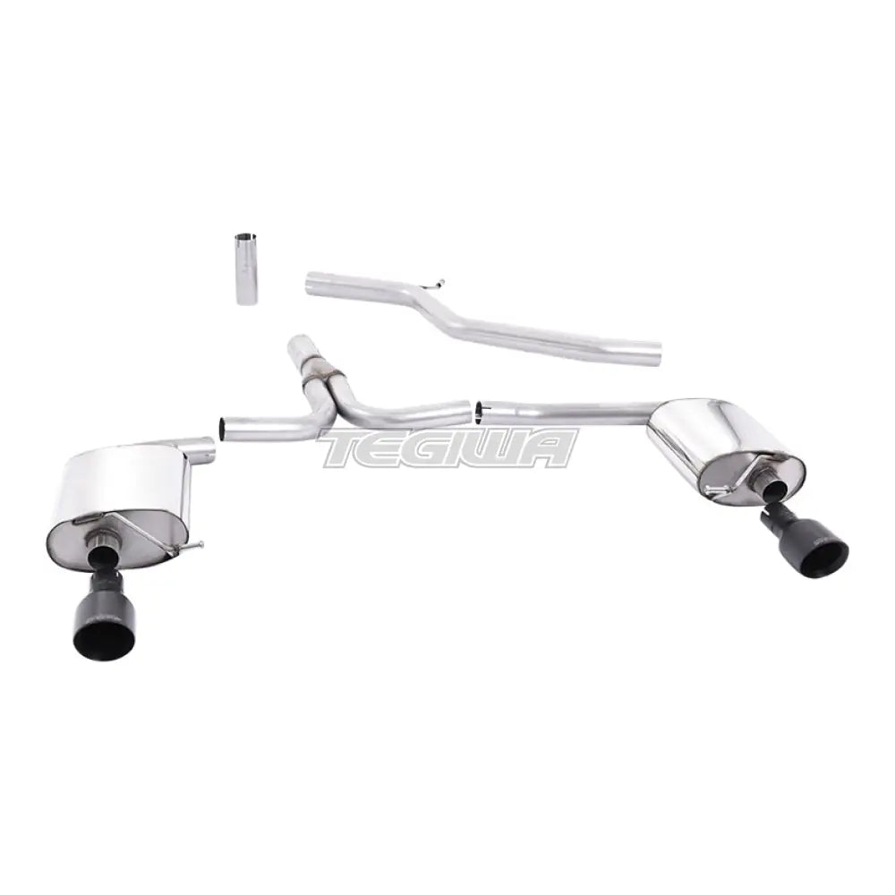 Milltek Audi A4 3.0 TDi B8 quattro Saloon and Avant 2008-2011 Cat-back Exhaust