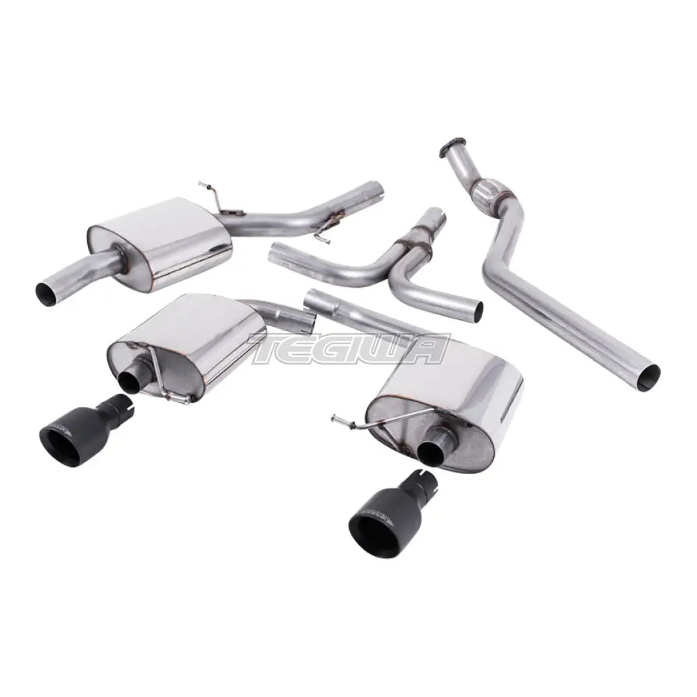 Milltek Audi A5 Cabriolet 2.0 TFSI 2WD and quattro (manual only) 2009-2012 Cat-back Exhaust