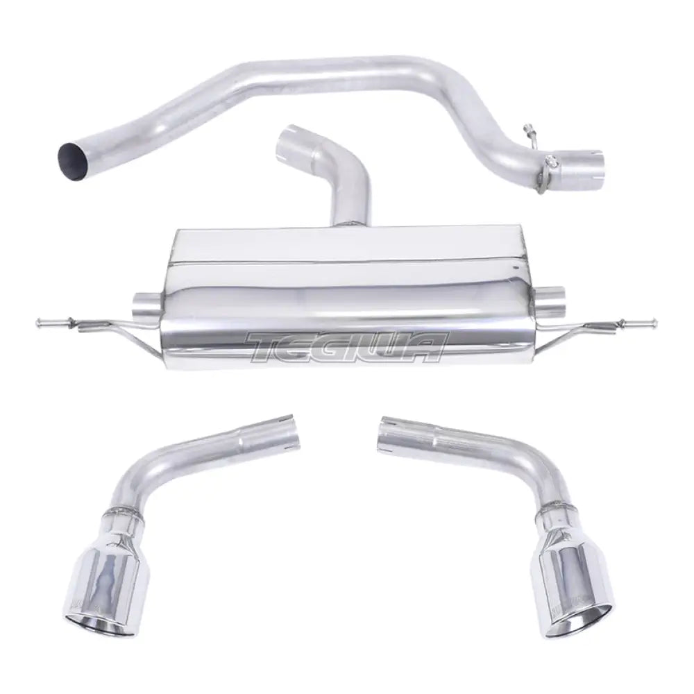 Milltek Audi TT Mk2 2.0 TFSi 2WD 2006-2011 Cat-back Exhaust - SSXAU143