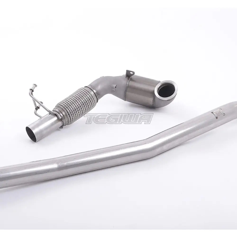 Milltek Audi TT Mk3 TTS 2.0TFSI Quattro (Non-OPF/GPF Models) 2015-2018 Cast Downpipe with Race Cat Exhaust - Milltek Fitment