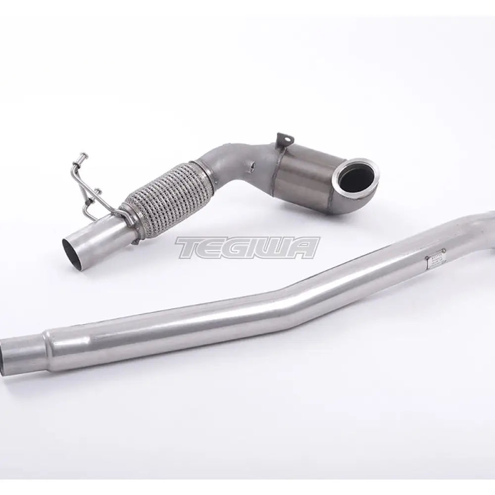 Milltek Audi TT Mk3 TTS 2.0TFSI Quattro (Non-OPF/GPF Models) 2015-2018 Cast Downpipe with Race Cat Exhaust - OE Fitment