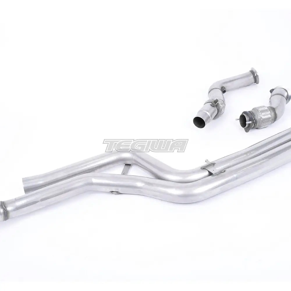 Milltek BMW 3 Series F80 M3 & M3 Competition Saloon (Non OPF/GPF Models Only) 2014-2018 Large-bore Downpipe and De-cat Exhaust