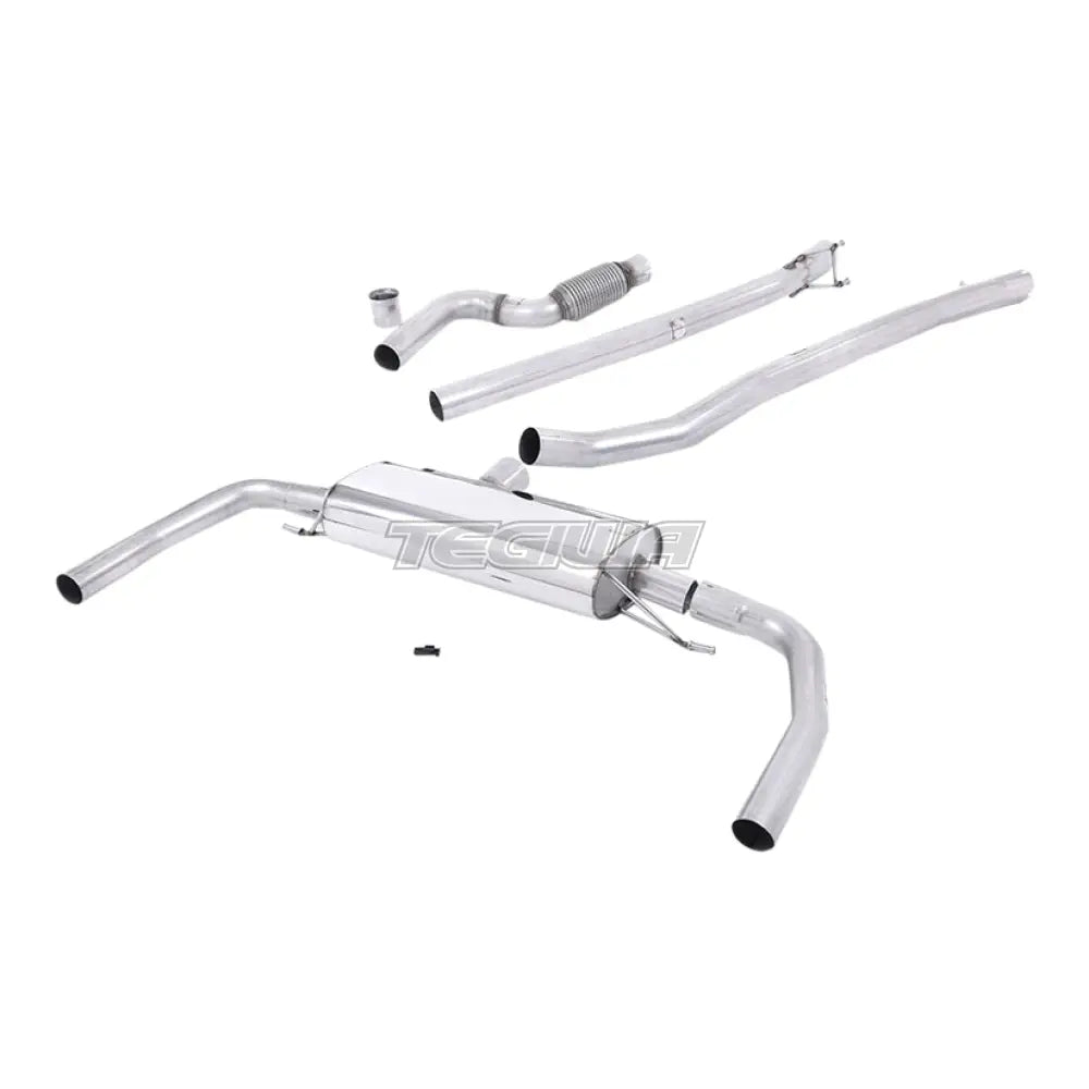 Milltek Mercedes CLA-Class CLA45 AMG 2.0 Turbo 2013-2018 Cat-back Exhaust - Race Non-Valved