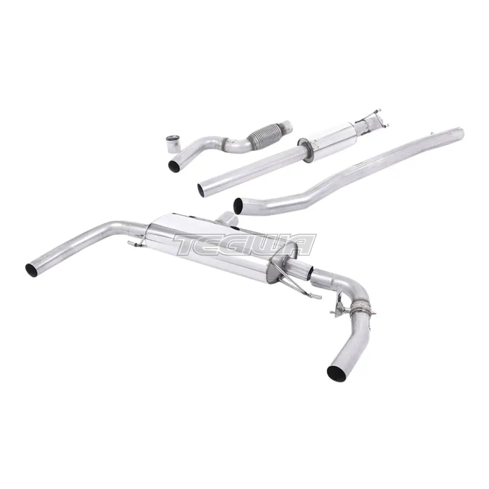 Milltek Mercedes CLA-Class CLA45 AMG 2.0 Turbo 2013-2018 Cat-back Exhaust - Resonated Valved