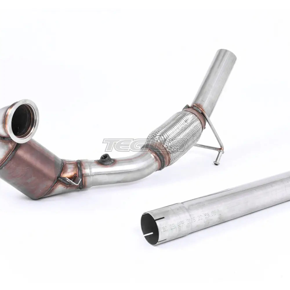 Milltek Seat Ibiza Cupra 1.8TFSI (6P) 2016-2017 Large Bore Downpipe and Hi-Flow Sports Cat Exhaust - Fits Milltek System