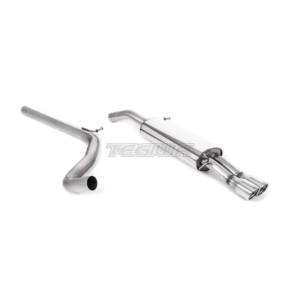 Milltek Seat Ibiza FR 1.8 20VT (Formula Racing) 2004-2008 Cat-back Exhaust - Non-Resonated