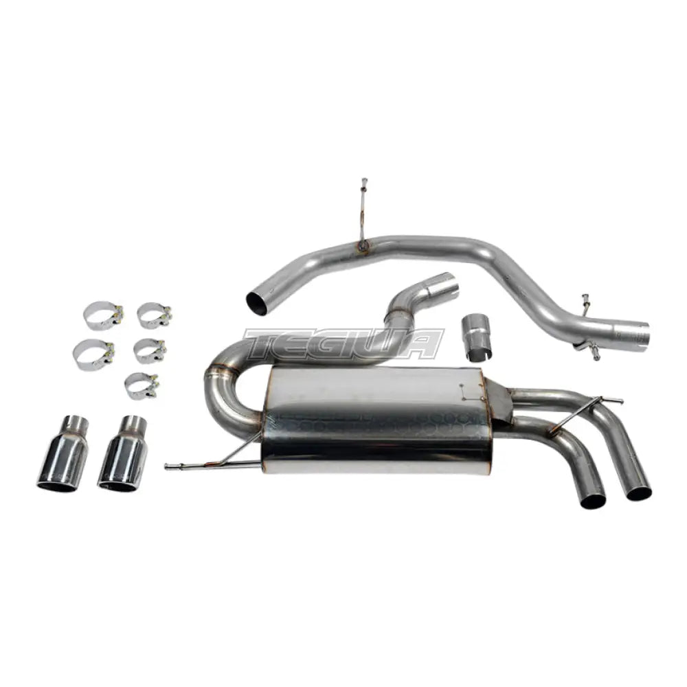 Milltek Seat Leon Cupra 2.0T FSI 240PS 2006-2011 Cat-back Exhaust - Non-Resonated - SSXVW147