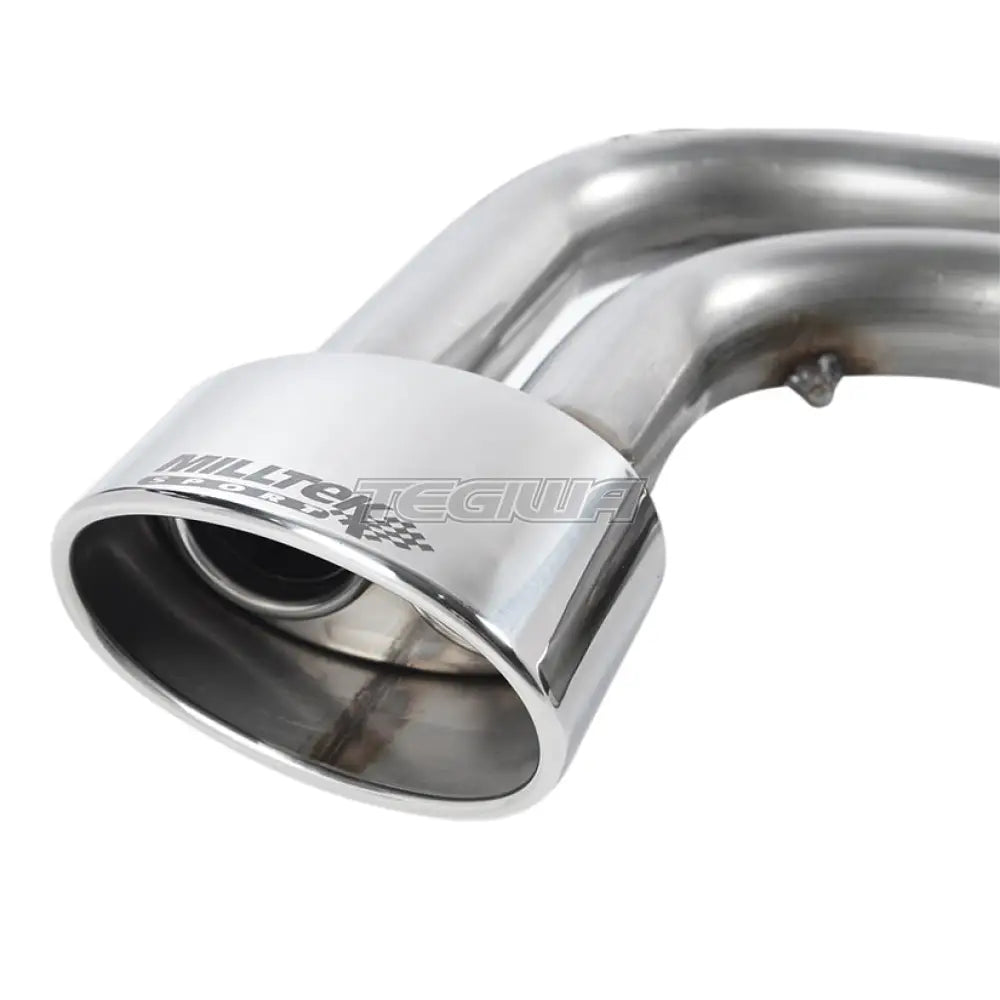 Milltek Seat Leon Cupra 2.0T FSI 240PS 2006-2011 Cat-back Exhaust - Resonated - SSXSE118